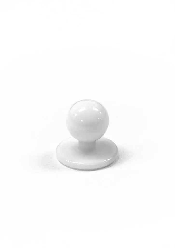 Biz Collection Chef Button CH235 Chef Button Biz Collection White